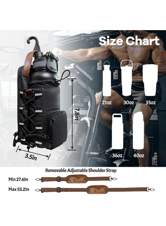 Magnetic Gym Bag, Water Bottle Holder Gym magnetic bag company, Magnetic Crossbody Gym Bag for Gym, Travel, Work and Sports - Image 4